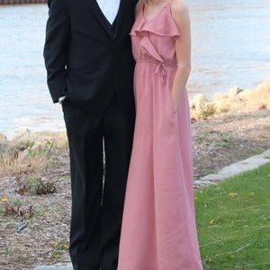 Long mauve dress size XS